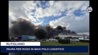 Rutigliano. Preoccupazione Per Il Rogo Nel Maxi Polo Logistico