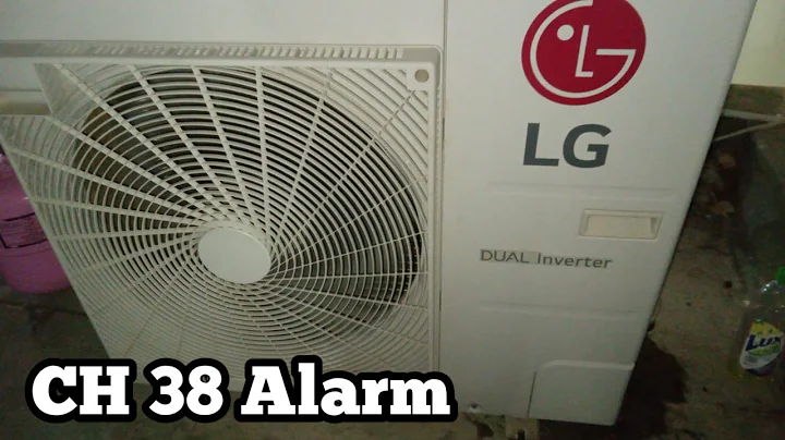 L G dual inverter split A/C CH 38 alarm reason | L G inverter A/C | CH 38 Alarm