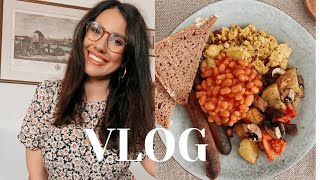 What I eat on a Sunday I VLOG I English Breakfast Bowl & Saftiger Marmorkuchen I #vegan