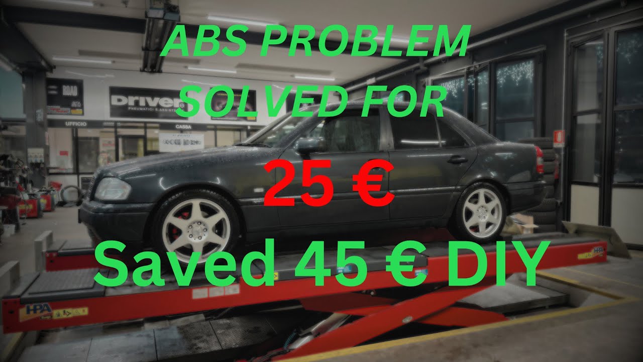 How to repair ABS MERCEDES Benz w202 |Part 1 |Punjabi|
