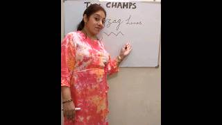 Easy way to draw Zigzag Lines #kids #viral #shorts #teach