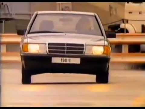 香港中古廣告 平治mercedes Benz 190e 英文版 1987 Youtube
