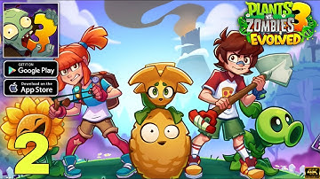 Plants vs. Zombies™ 3: Evolved Soft Launch Gameplay walkthrough part 2 (Android/iOS)