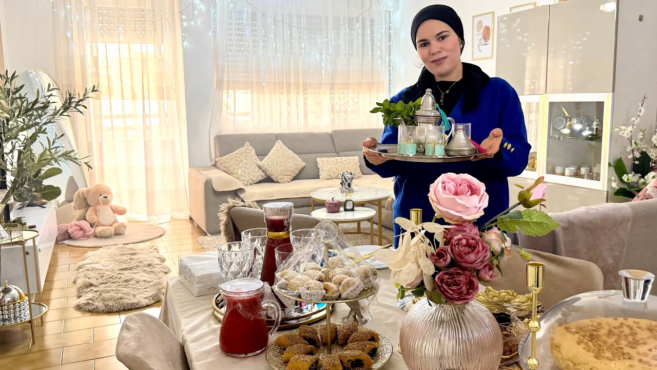 تحضيراتي لعقيدة تونسية مع صديقاتي - قالولي تبدلت🤔 ويني  إبتسام القديمة🤷‍♀️ مبدئي مع أولادي في 🌙رمضان