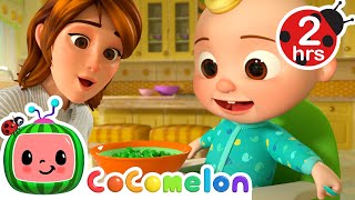 🥕 Yes Yes Vegetables KARAOKE 🥕| 2 HOURS OF COCOMELON KARAOKE! | Sing Along With Me! | Kids Songs