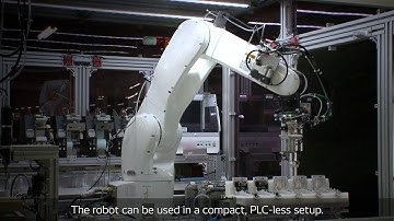Scanner Assembly: multiple process by a single DENSO 6-axis robot VS-Series