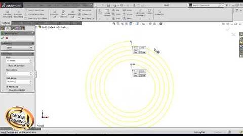 Creating Spiral Spring feature using SolidWorks