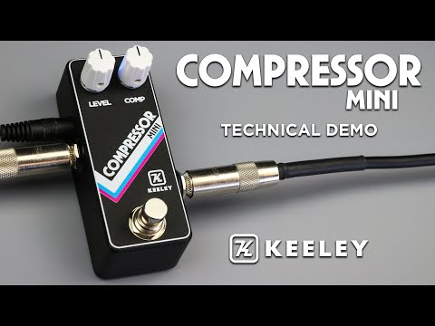 Keeley Limited Edition Compressor Mini White