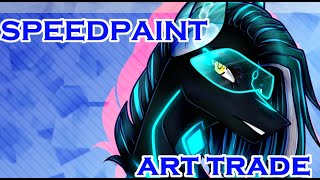Neon Lights Mlp Speedpaint Art Trade