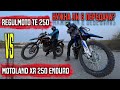 Покатушки и Тест MOTOLAND XR 250 enduro и REGULMOTO TE 250