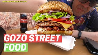 Gozo Street Food: Eating a Horse Burger