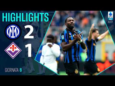 Video Inter Fiorentina | 2-1 | Gli Highlights | Serie A 2026/27 | fiorentina inter