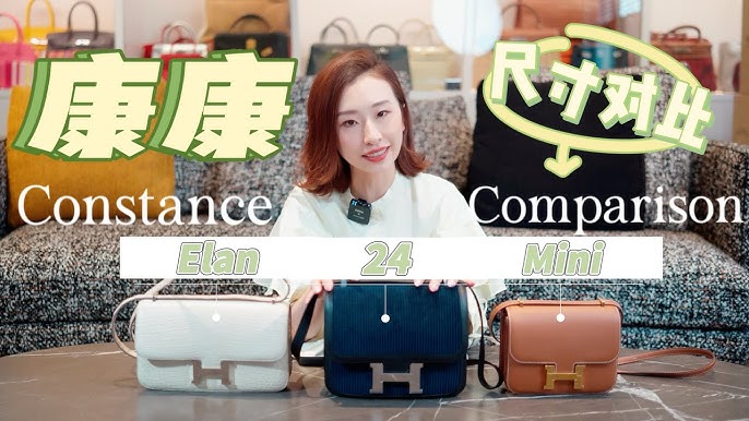 Which Size Hermès Constance is Better? 18 vs 24 - Glam & Glitter