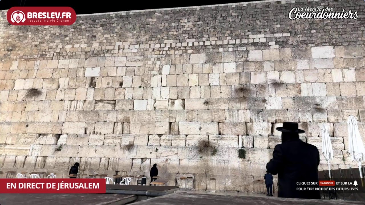 Tikoun Haclali ensemble Uman Kotel - 18 janv - Breslev-