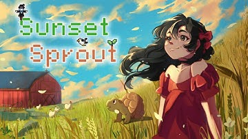 This Relaxing New Idle Farming Game is Satisfying Fun!! - Sunset Sprout