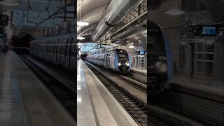 RER E : Elle déploie toute sa puissance, la NAT ! tout en résonnant dans toute la gare de Neuilly