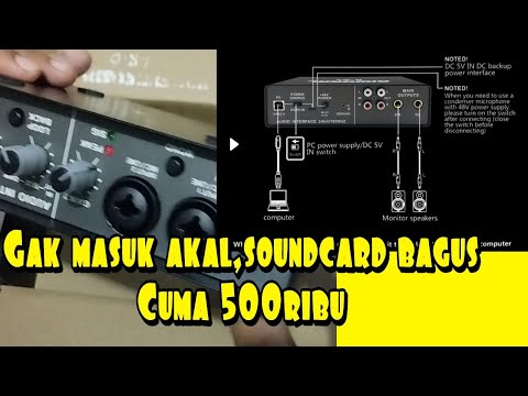 mencoba soundcard riworal q24 - fitur mirip Ds orca dari dolphin #soundcard #riworalq24 #dsorca