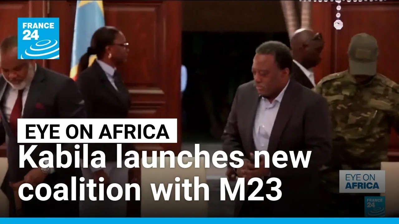 Kabila launches new coalition with M23 • FRANCE 24 English