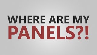 Famous All Panels Have Disappeared (SOLVED!) | Photoshop Net Worth