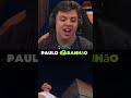Nao pode elogiar muito o Paulinho nao kkkk
