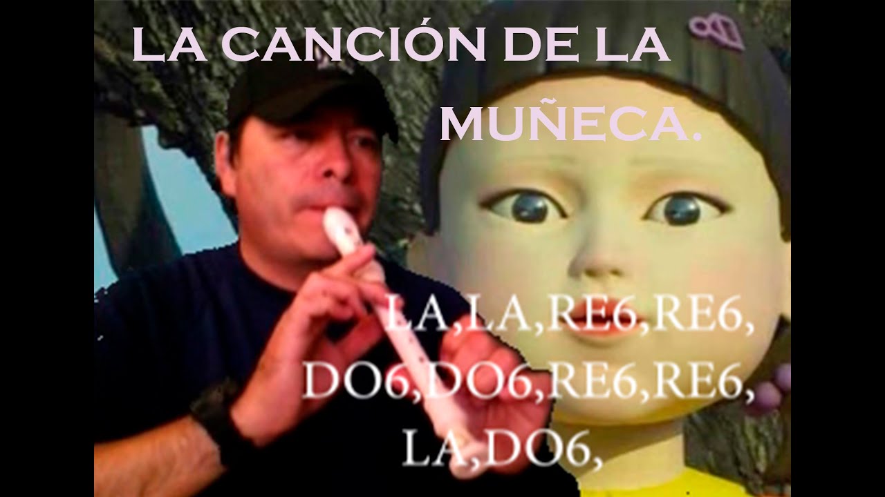 El juego del Calamar, la canción de la muñeca,Flauta Dulce,luz verde ,luz roja, Tutorial con