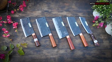 DAO CHẶT GÀ THÉP NHÍP SẮC BÉN HÀNG CHUẨN DAO VIP  - HTX DAO PHÚC SEN