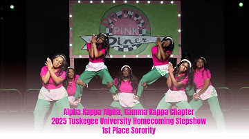 2025 Alpha Kappa Alpha, Gamma Kappa Chapter Homecoming Show.