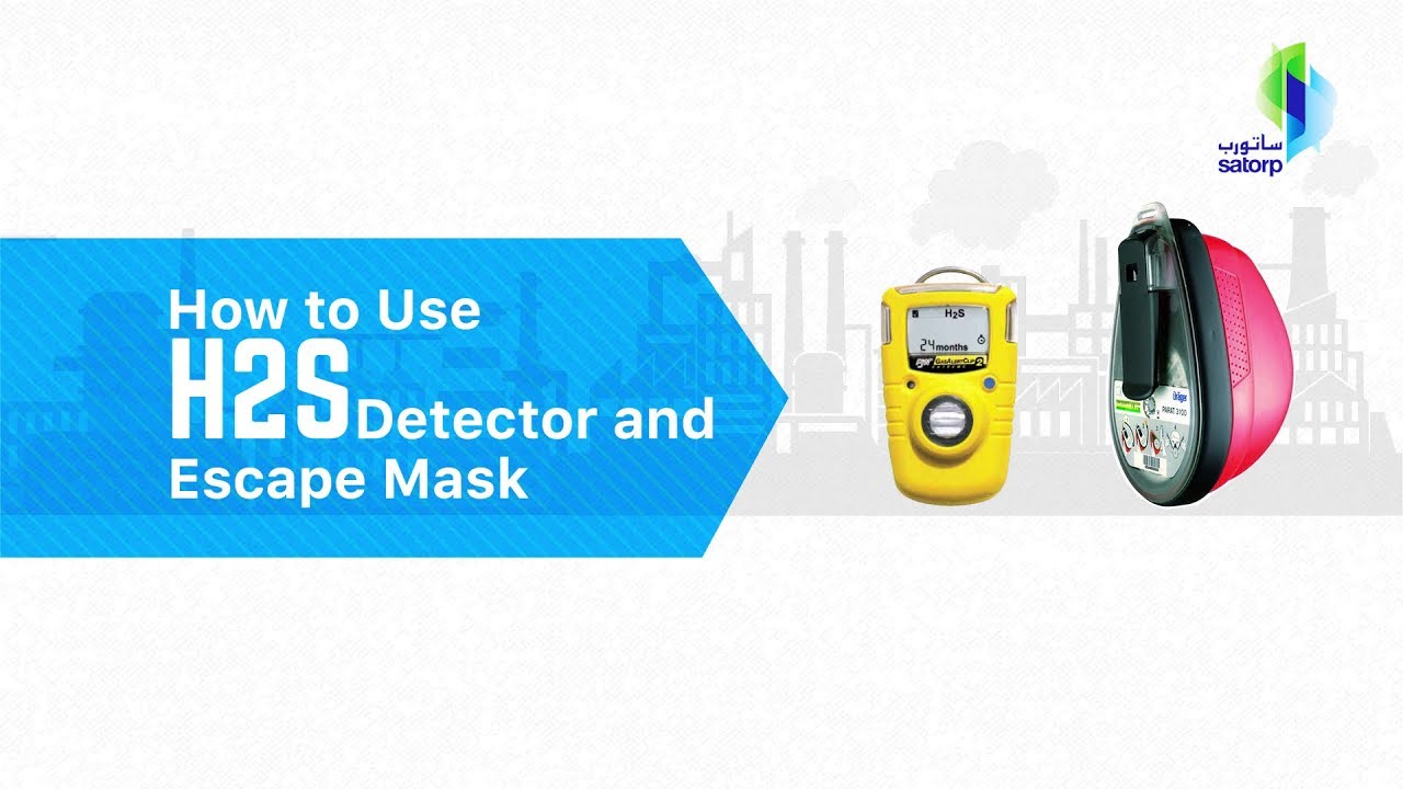 BSO_Chapter 3_H2S-كيفية استخدام كاشف كبريتيد الهيدروجين وقناع الهروب