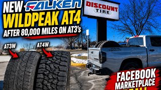 80,000 Miles on FALKEN WILDPEAK AT3’s! Getting a set of AT4’s for $775! 