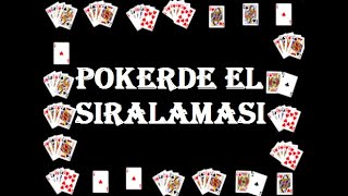 Poker Sıralama | Poker de El Sıralaması