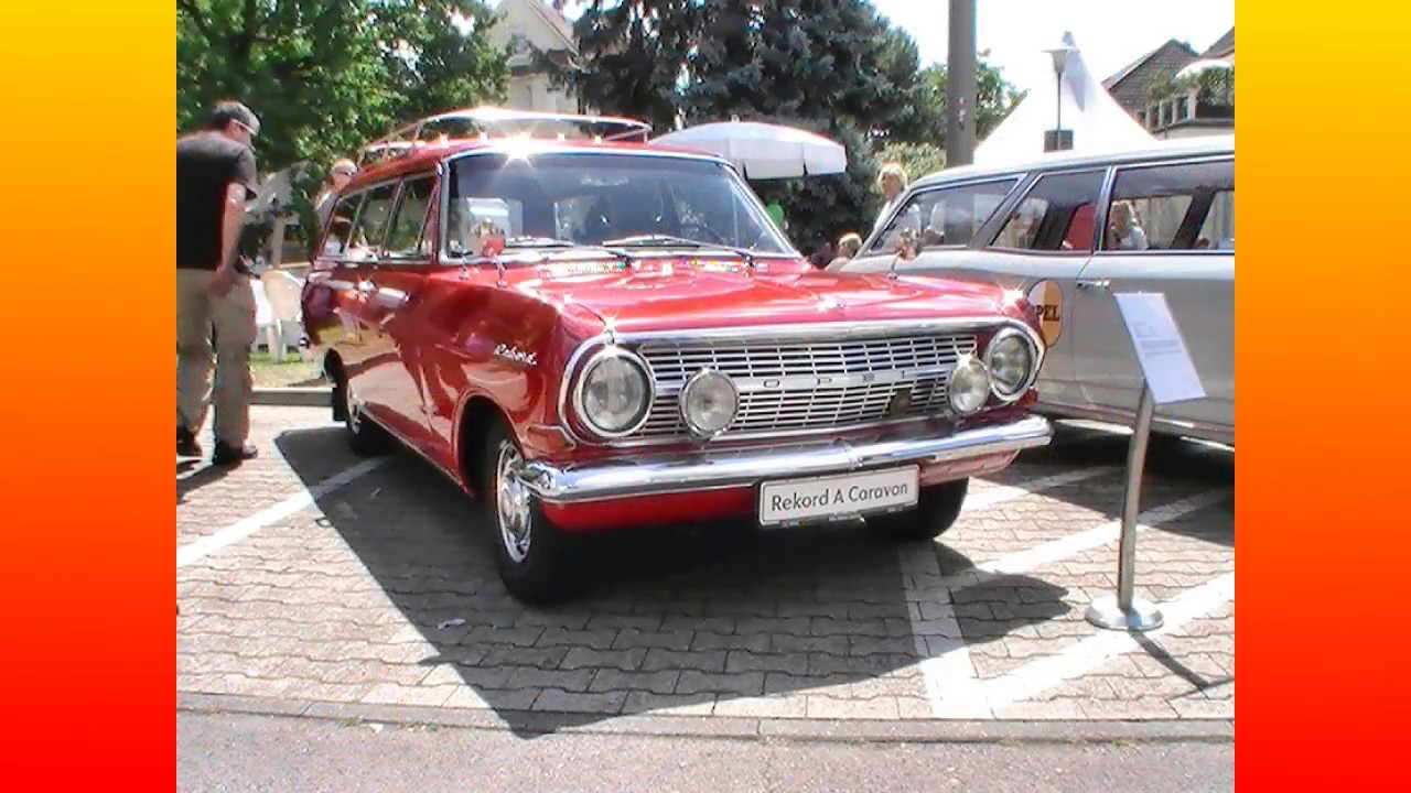⛔️ Alte Opels beim Klassikertreffen Rüsselsheim 🚗 24.06.2015  🚥