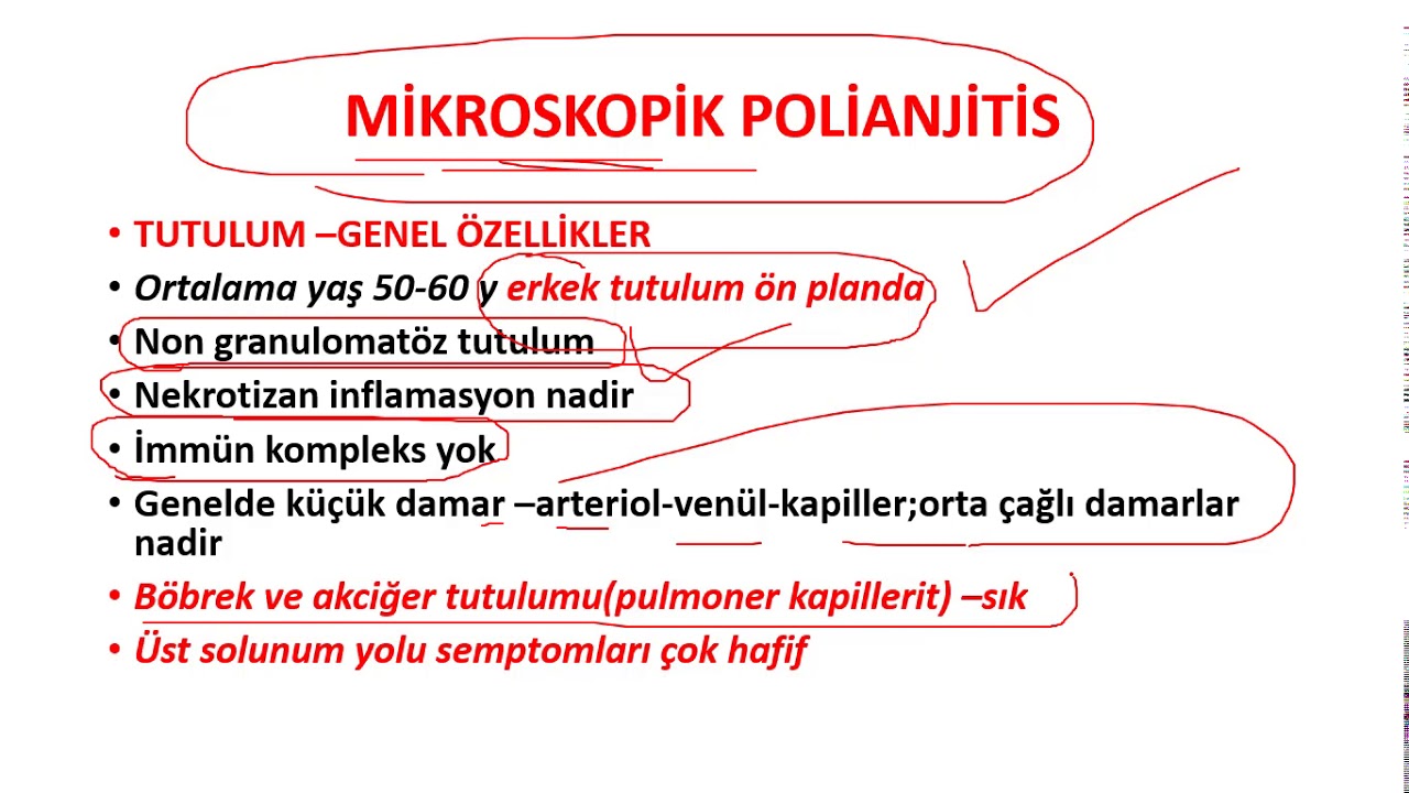 2020 TUS ve 2020 YDUS İÇİN VASKÜLİTLER 3