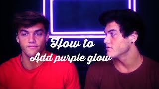 Video Star: How to add purple glow to video