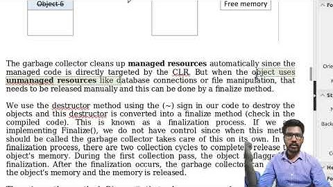 S22| C# | object life cycle || chapter 3 | s1