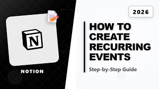 How To Create Recurring Events In Notion Calendar