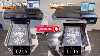 Epson SC-F2200/F2270 speed test