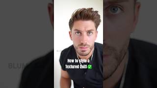 How To Style A Textured Quiff | Men’s Hair Tips