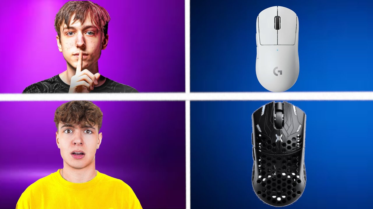 Какие мыши используют лучшие профессионалы Fortnite!