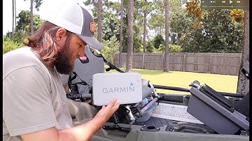 How I Mount A Fish Finder Screen (Old Town Predator PDL)
