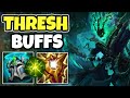 Challenger thresh shows how to carry games with new buffs  144 league of legends