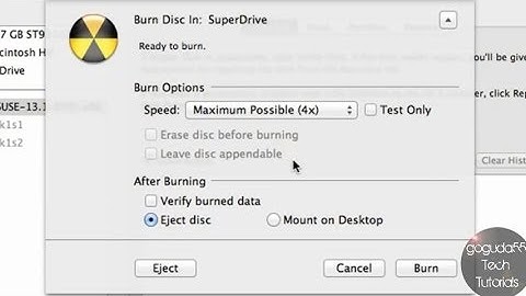 How to Burn an ISO Image on a Mac