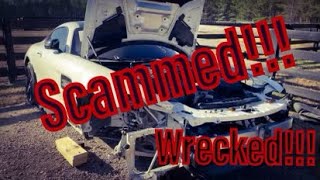 Rebuilding A Wrecked AMG GT! Iaa\/ Copart Purchase!