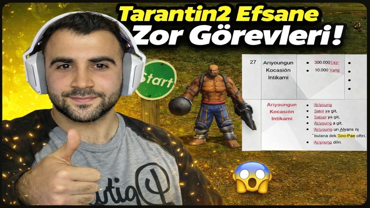 SIFIRDAN METİN2 REHBER SERİSİ ! | Tarantin2 Bölüm #7  Görev Günlükleri