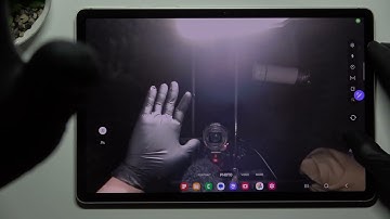 How to Manage Front Camera Mirror Effect on SAMSUNG Galaxy Tab S9? - Camera Settings