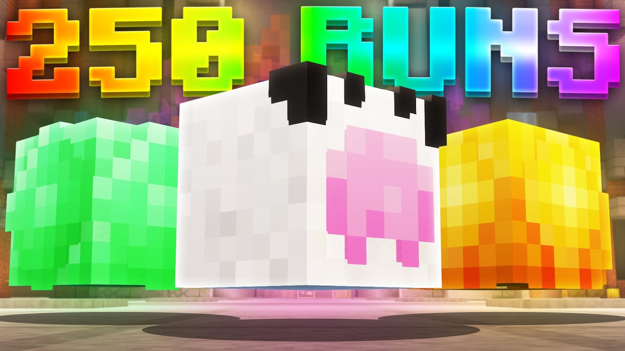I did 250 Nucleus Runs, here's what I got | Hypixel Skyblock