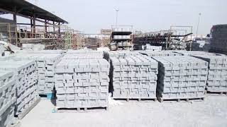 Usine De Production De Briques, Paves, Agglos, Nervures, Bordures