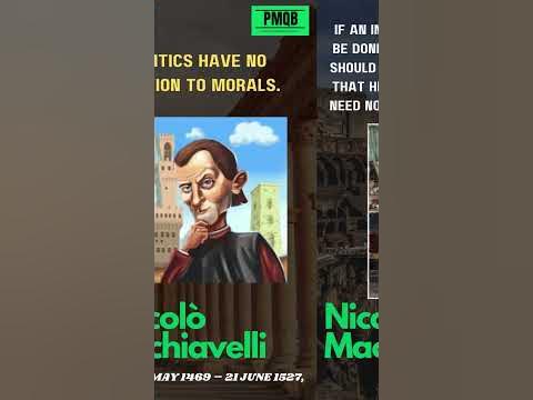 "The end justifies the means": Understanding Machiavelli's