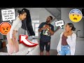 Asking my Boyfriend's Family What They Would Do If We BROKE UP... then turning PSYCHO *PRANK*