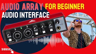 Famous This is the Best Audio Interface for Video Editing under 6000 IN 2023 |  Audio Array AI-04 | Telugu Wealth