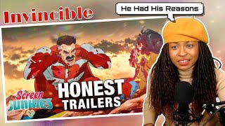 Honest Trailers - Invincible | Reaction @screenjunkies